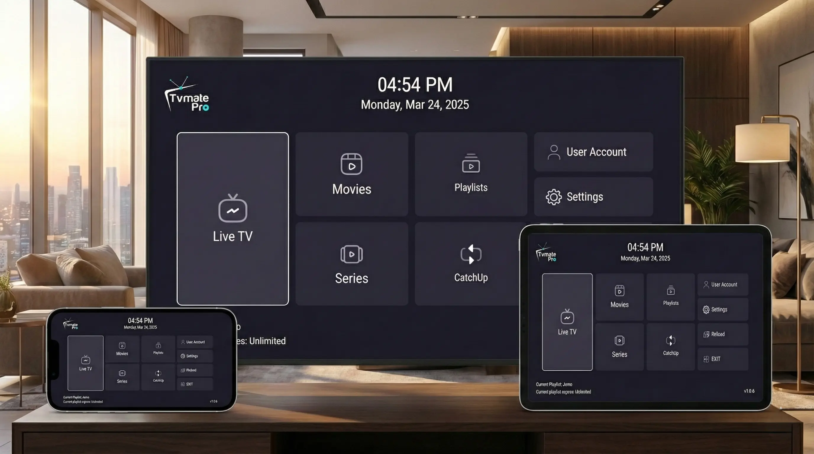 TvMate Pro - Premium IPTV subscription